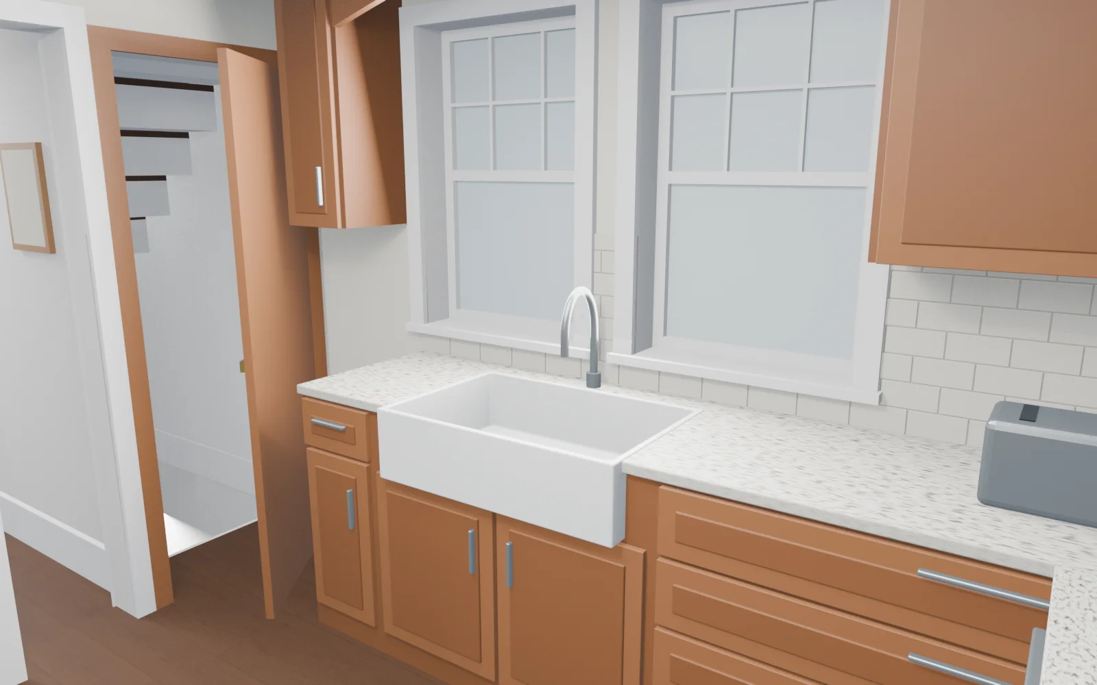 Farmhouse sink