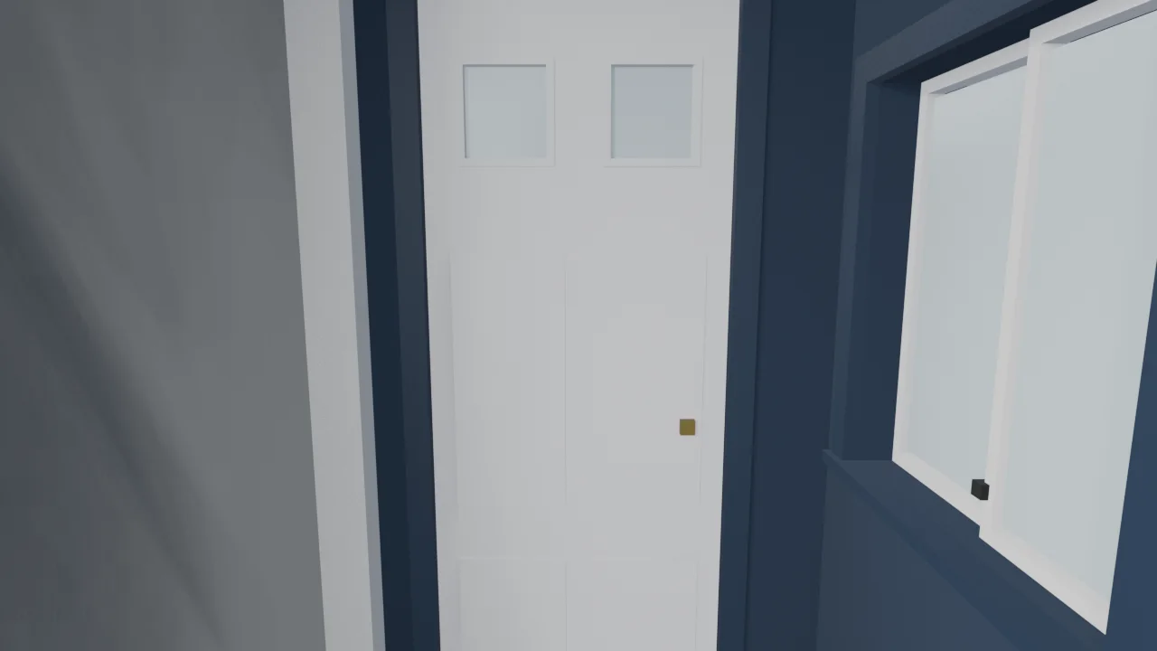 Back-door alcove