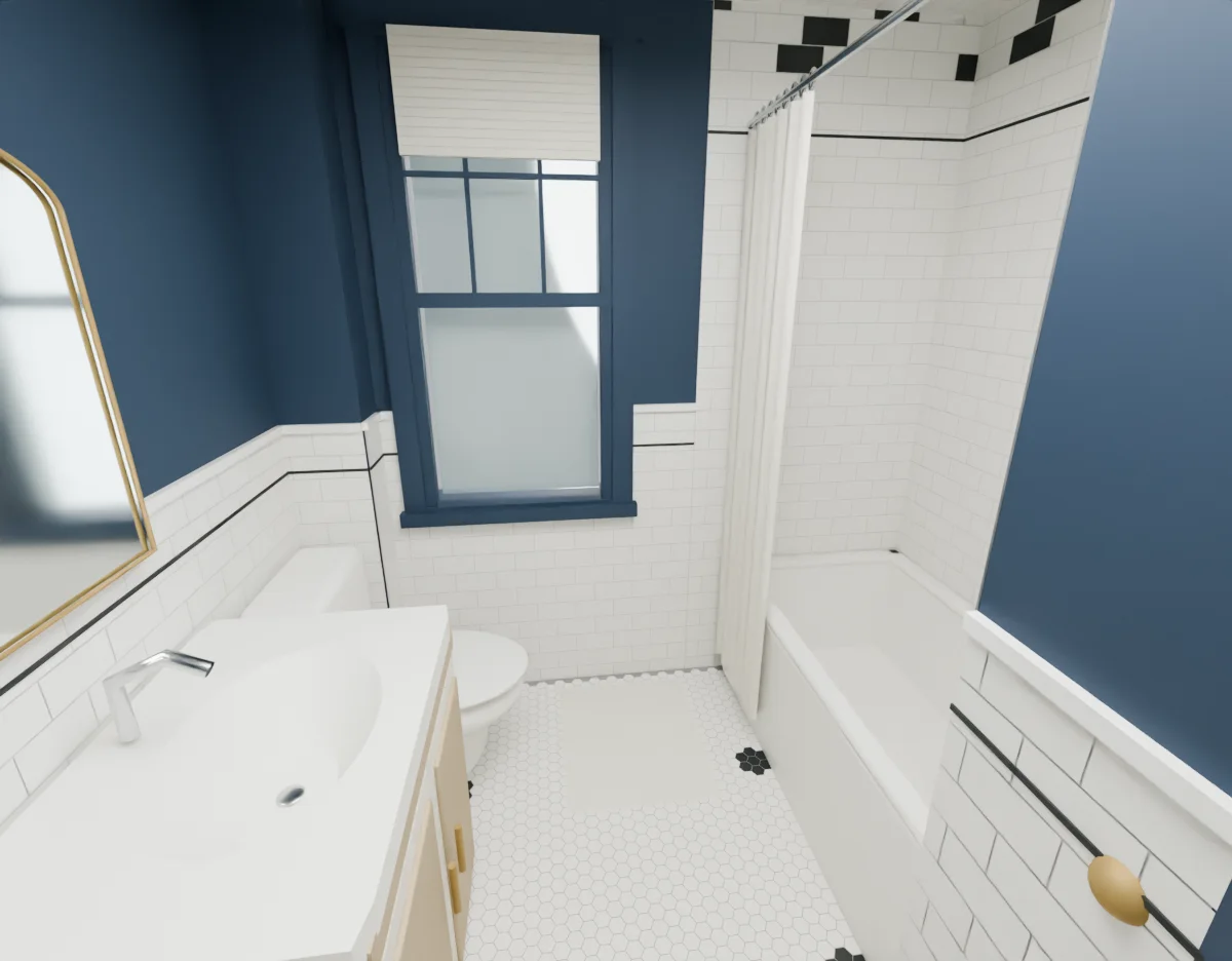 Existing bathroom
